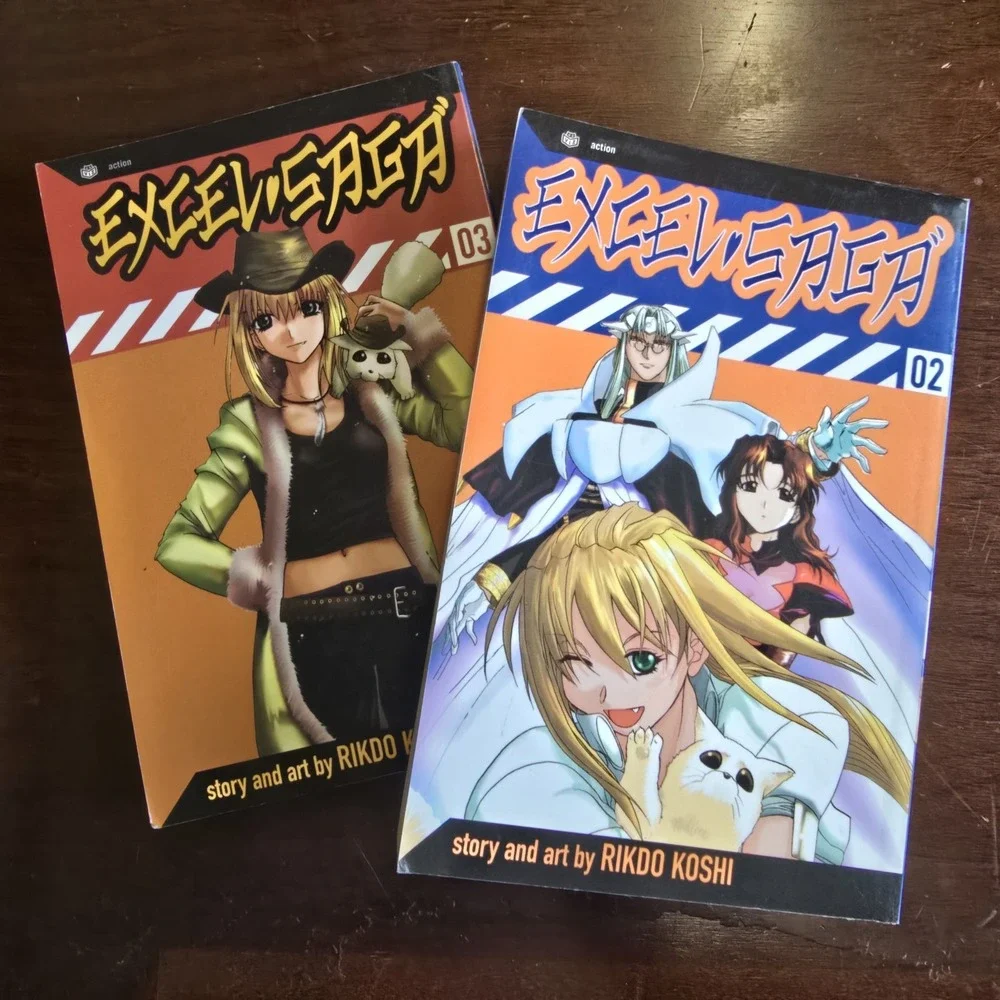 Excel Saga,‎ Volume 2 & 3 Lot- Paperback By Koshi, Rikdo - GOOD